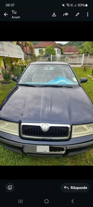 Vand Skoda Octavia berlina 2002  euro 4 motor 1.6 benzina 102 cp 2633167 km cutie manuala  pilot automat Alte detalii la telefon 0764199467
