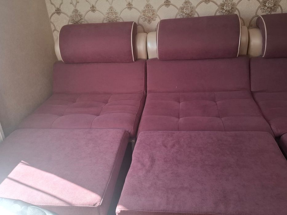 Раскладной диван с креслом