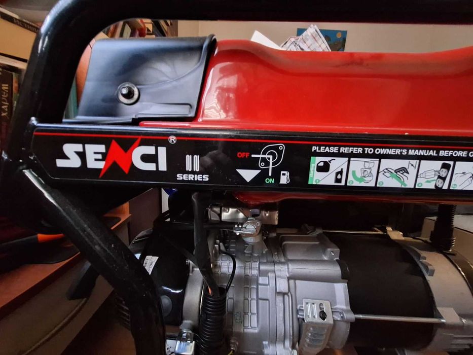 Бензинов генератор за 220V