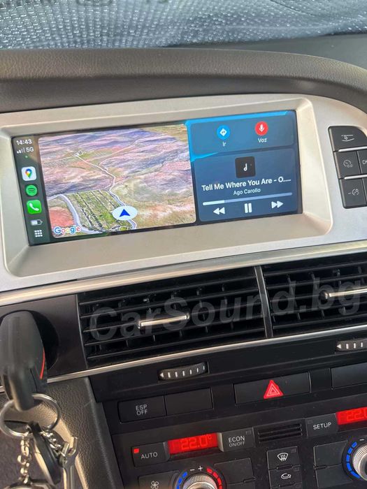 Audi A6 C6 – 8.8” Android 15 Мултимедия CarPlay А6 Навигация Андроид