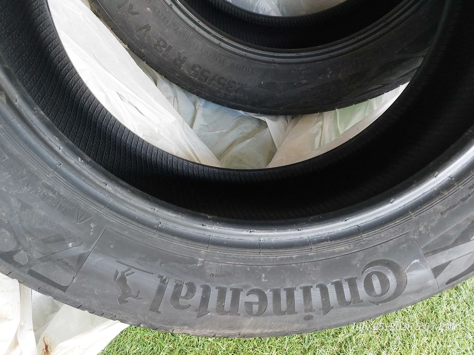 Vand anvelopa vara Continental EcoContact 6 235/55 R18 V XL folosita 1000km
