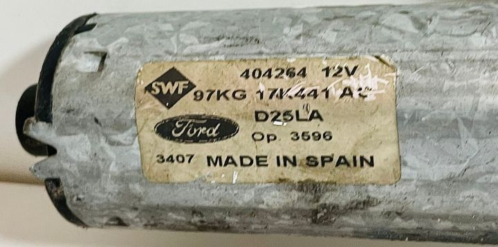 Motoras  stergator haion 97KG17k441AC Ford Ka prima generatie