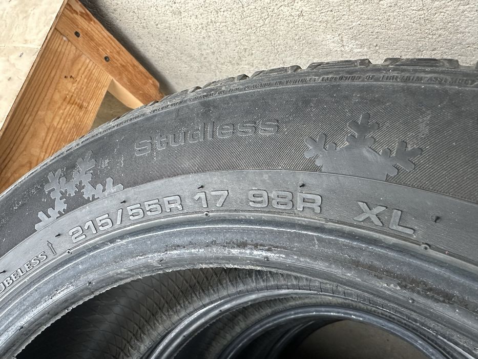 Зимние шины r17 215/55