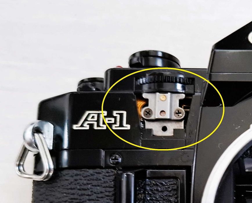 Vintage Canon A1 35mm SLR Film Camera 50mm /1.8 Made in Japan