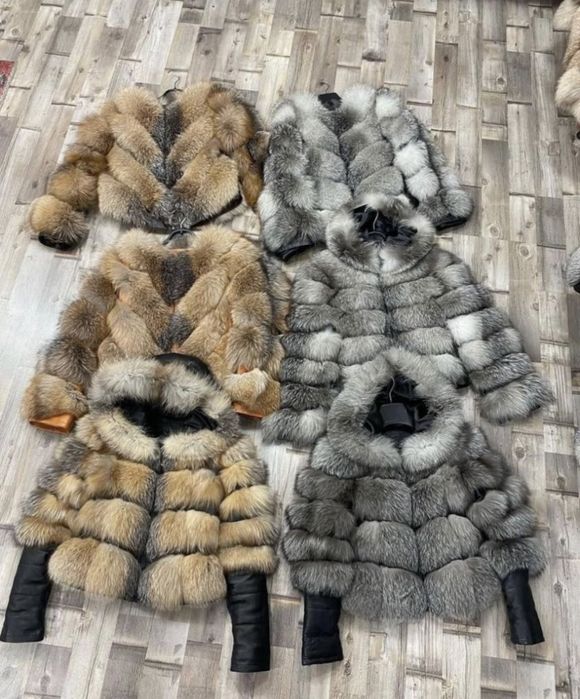 Haine si geci de blana naturala