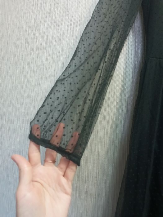 Платье черное женское