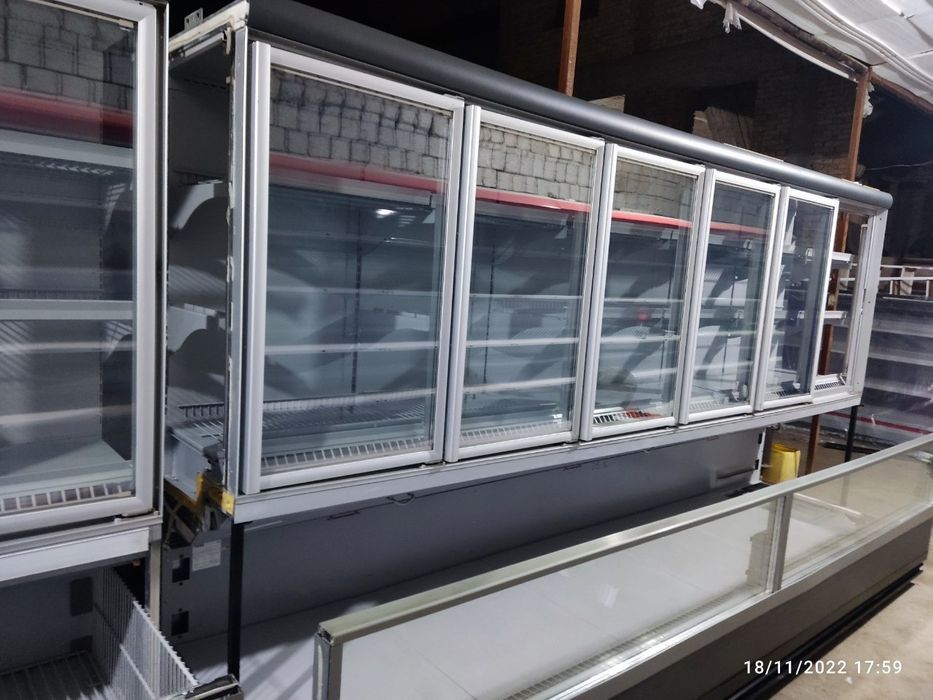 Витрины горки морозильник