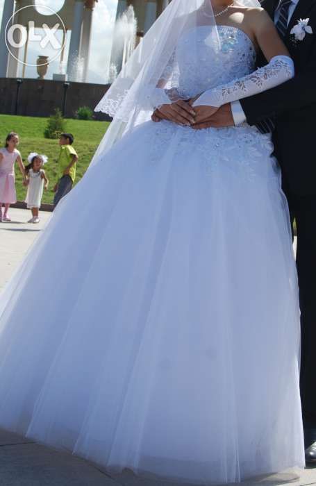 Свадебное платье, разм 42-46