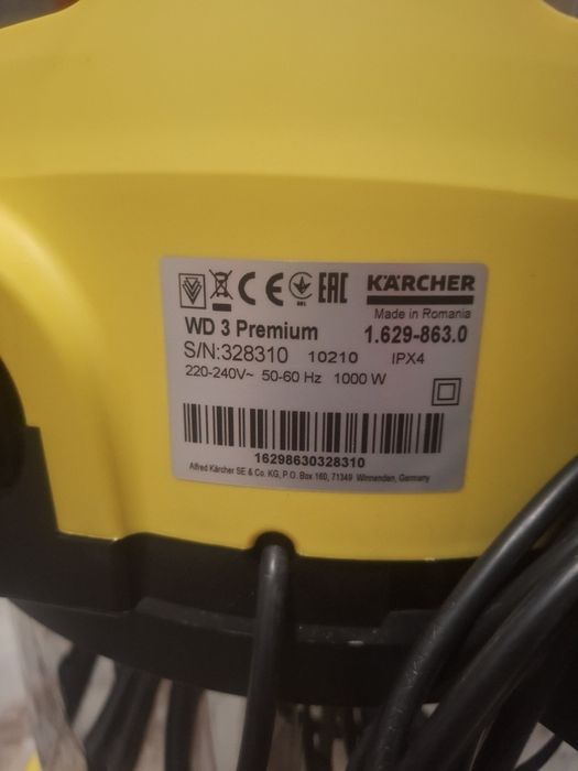 Aspirator karcher wd3