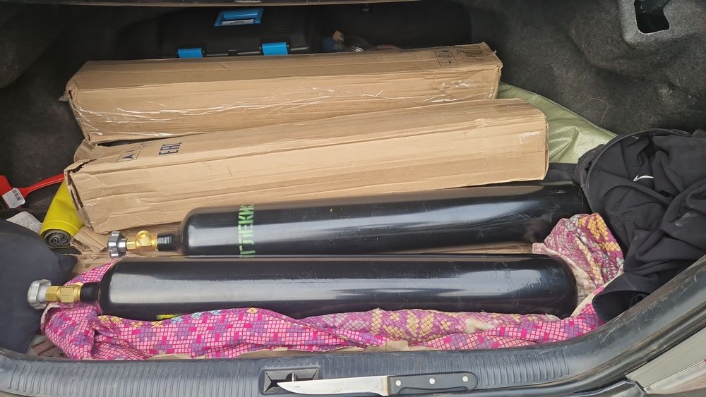 Углекислотные  баллоны 10 литровые