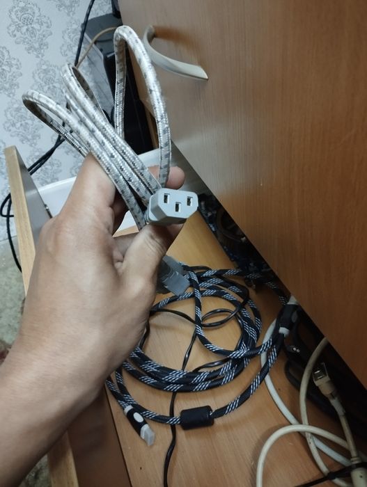 Шнур питания. Шнур ДВД д переходник vga  на  dvd-d