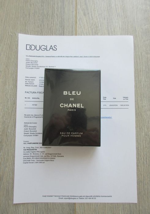 Bleu de Chanel - 100ml- Nou,Sigilat