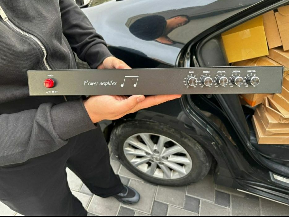Здравствуйте продаю усилитель звука 100V line amplifier