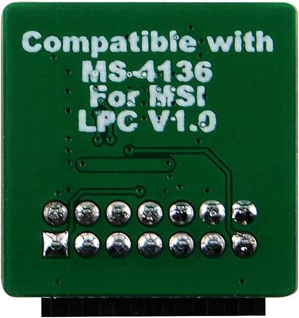 TPM LPC 14Pin модул с Infineon SLB9665 за дънна платка MSI