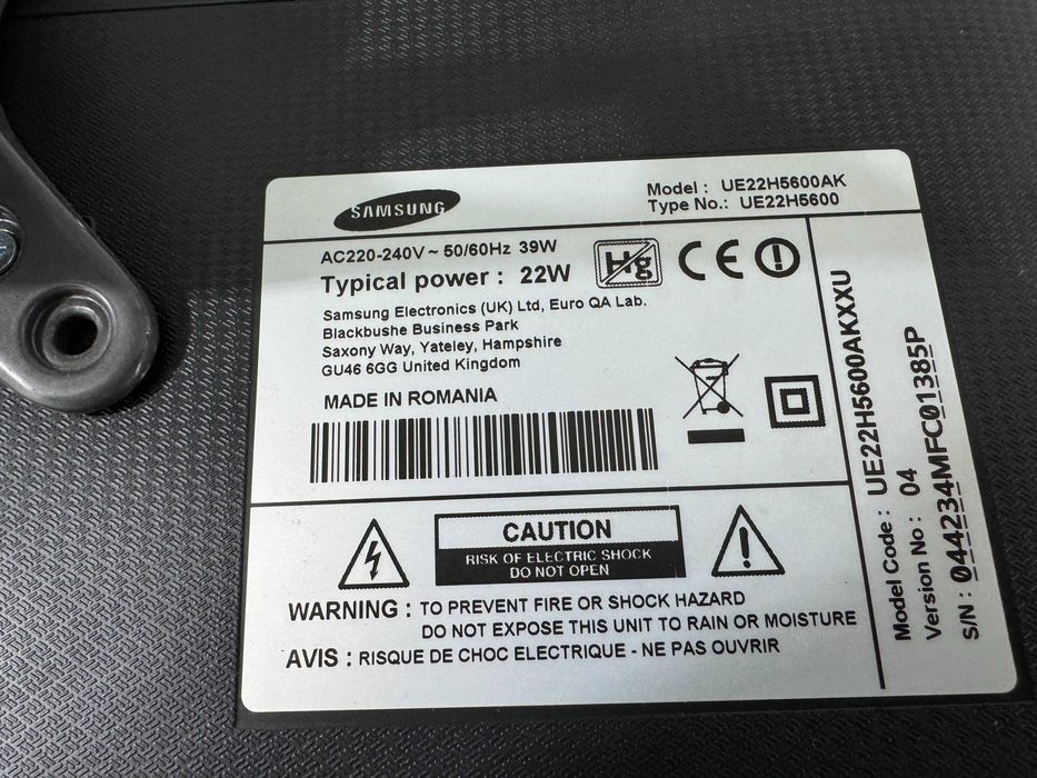 Телевизор - Samsung 22 inch / smart / A12