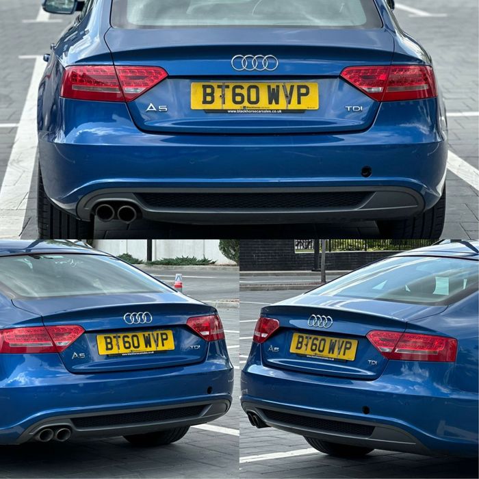 Difuzor -S line bara spate Audi A5 8T hatchback A5 coupe