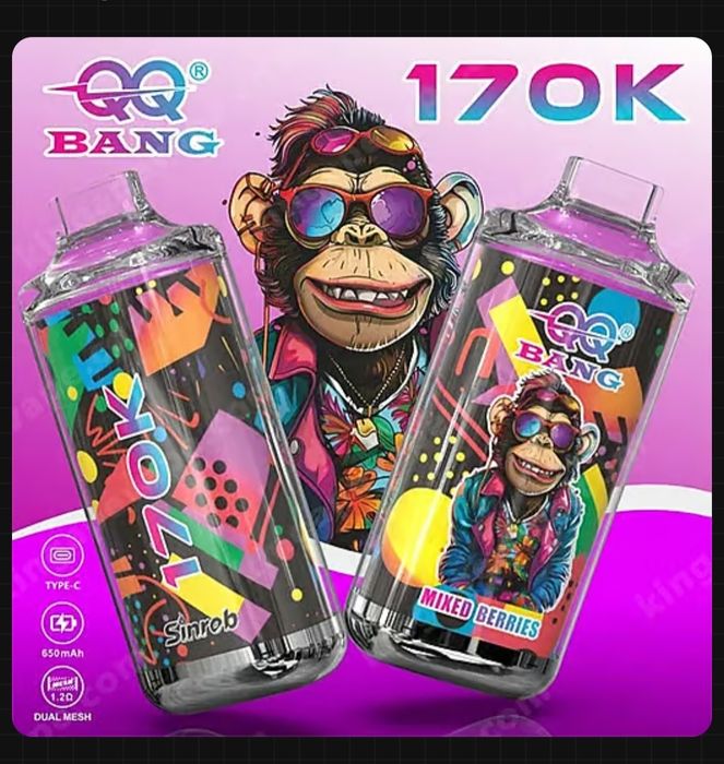Pachet 2 x QQ Bang 170.000 Puffs Reîncărcabil