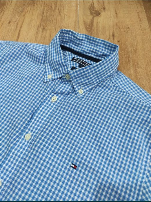 camasa originala ca noua marime S M tommy Hilfiger palas mall vara