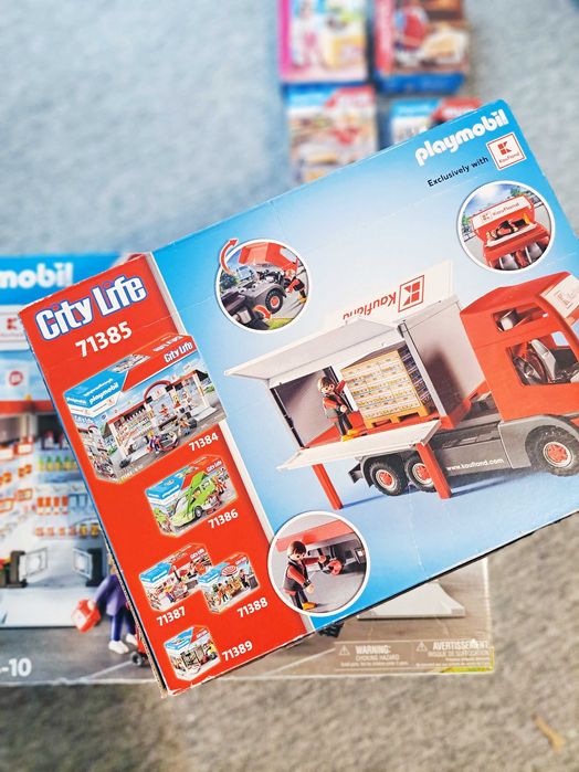 Playmobil Kaufland Supermarket Camion Brutărie Cofetărie & Accesorii