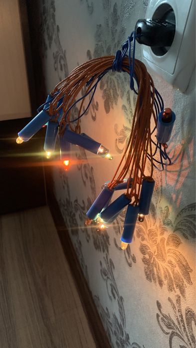 Продам советскую ёлочную гирлянду!