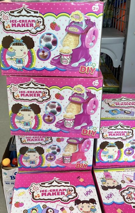 Mașină de înghețată jucărie pt copii cu functie REALA – Face inghetata