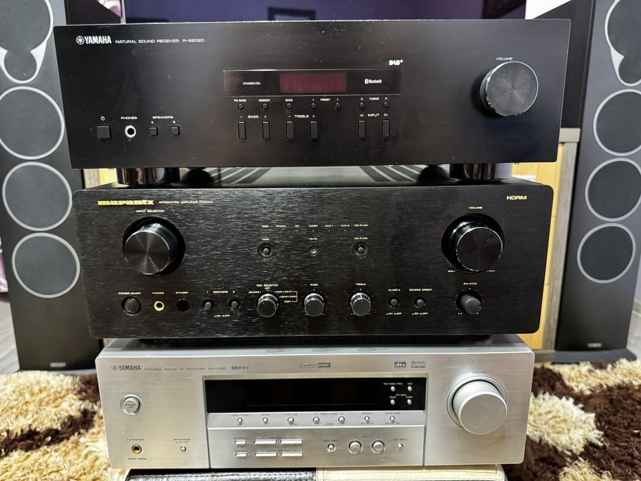 Marantz PM 8000, Yamaha RX-V350, Yamaha  R-S202D