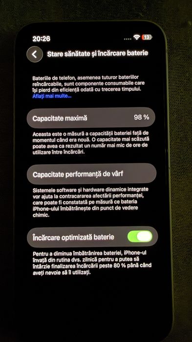 Vand uregent iphone 13 mini