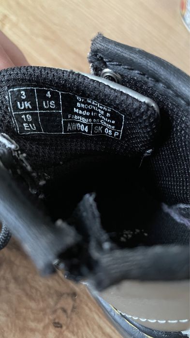 Детски кожени обувки Dr.Martens номер 19