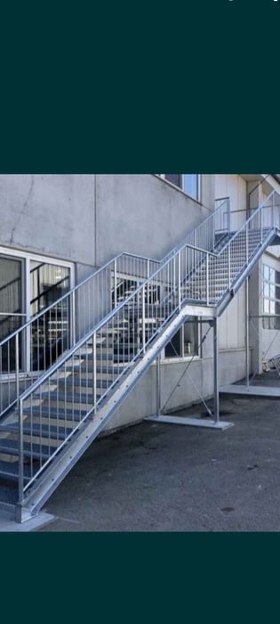 Scari zincate pe comanda