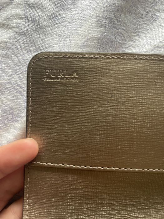 Portofel Furla de piele Saffiano