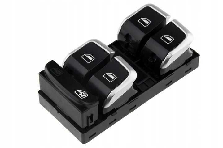Бутони за ел. стъкла на AUDI A4 B8 / А5 8Т / Q5 8R / OEM 8K0 959 851F / 8K0 959 851F V10