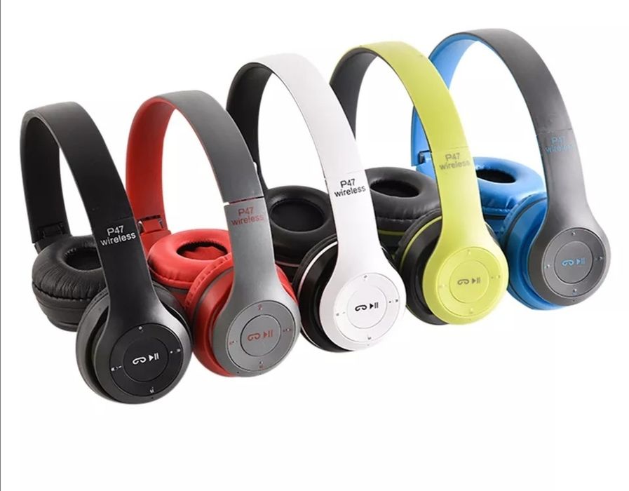 Безжични спорт блутут bluetooth слушалки Open P47