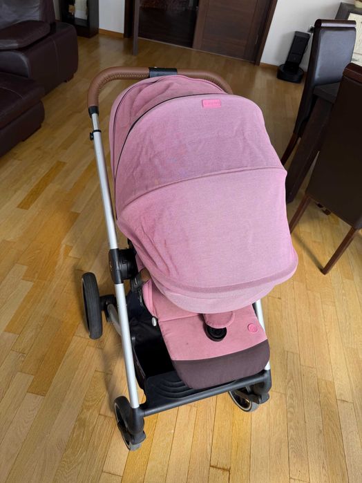 Детска Бебешка Количка CYBEX BALIOS S LUX Мagnolia Pink
