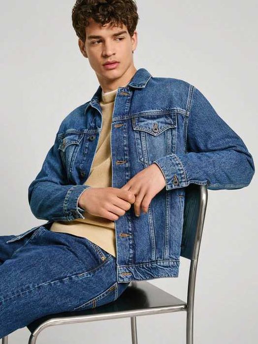 МЪЖКО ДЪНКОВО ЯКЕ Pepe Jeans Blue Jacket  PM402715HW3