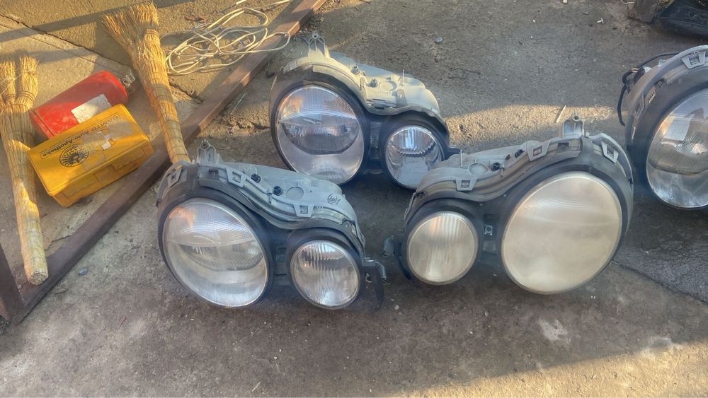 Мерседес 210 лупарик фары