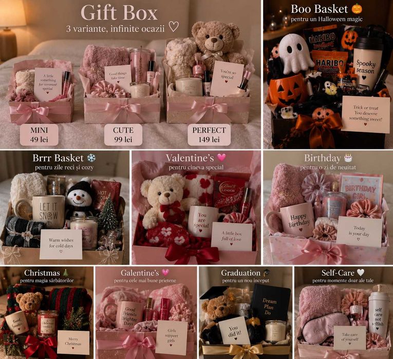 Gift box /Basket cadou/ Goodie bag