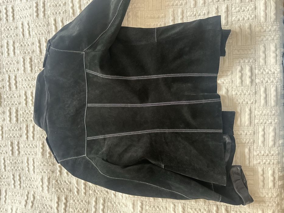 Куртка из натуральной замши