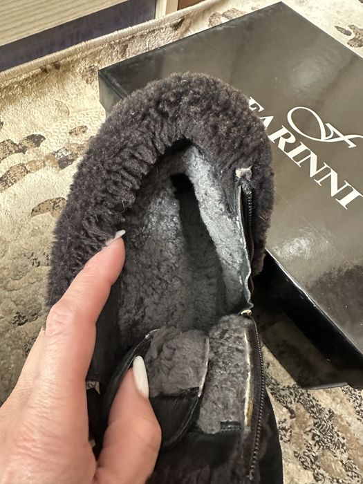 Полусапжки замшевые