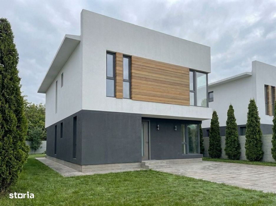 Ansamblu privat de case individuale, 5 camere, Toate utilitatile