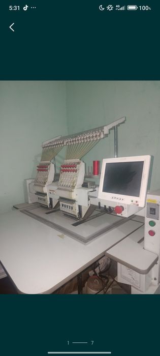 Прамишлённый вишивальный машина