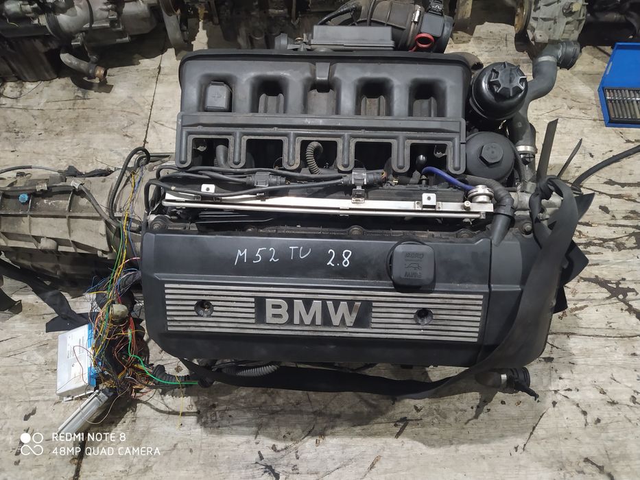 Двигатель на БМВ е39, 36 М52 2.0, 2.8