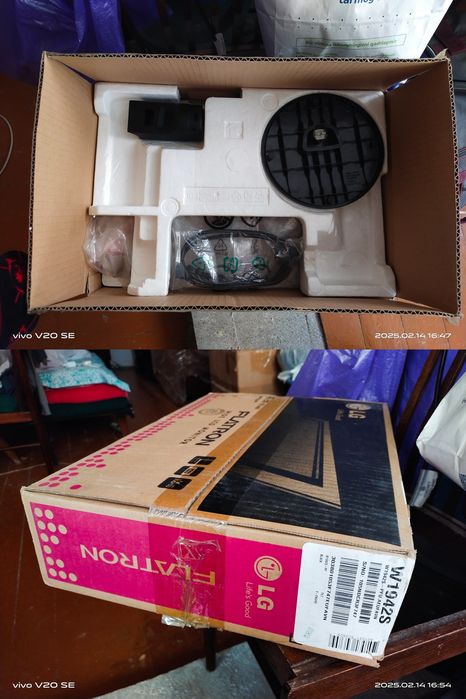 Монитор с 19-дюйм. экр., TN: LG Flatron W1942ST (2011), D-Sub, 2012 г.