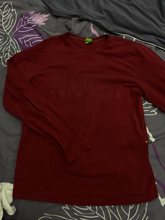 Hugo Boss - Тънка блуза Longsleeve L