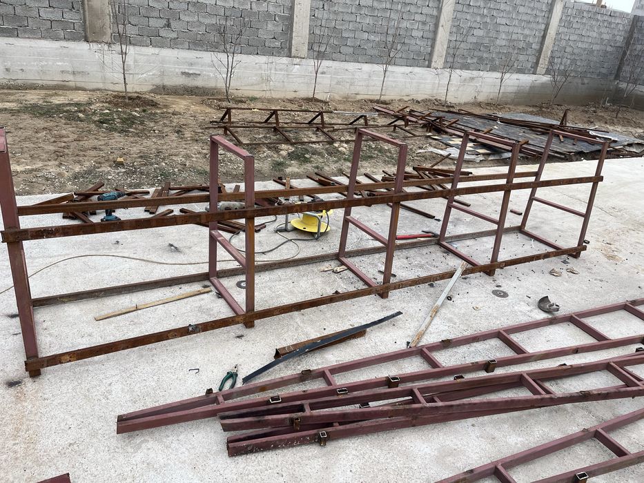 Темир квадраттар,металы квадрат,для навеса