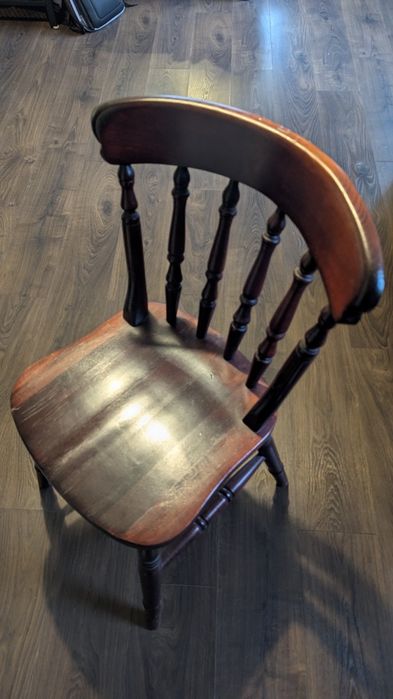 Scaune lemn masiv - set 6 bucăți