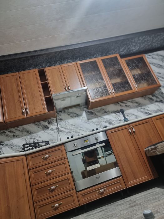 Детская мебель гарнитур двух этажный  комплект