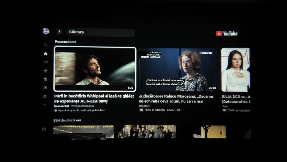 Videoproiector smart