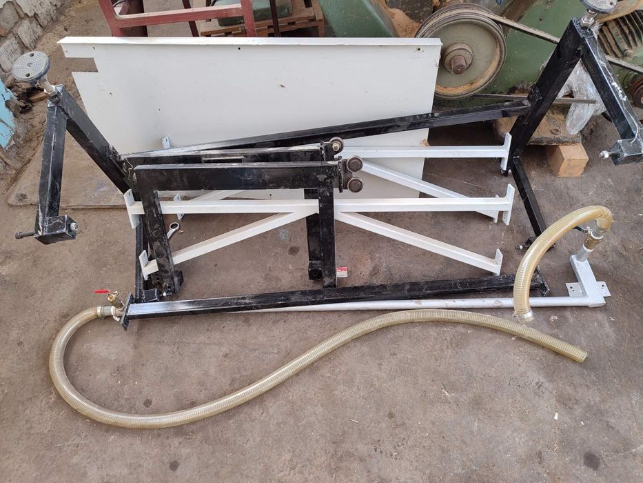 вакуумна мембранна преса с две маси