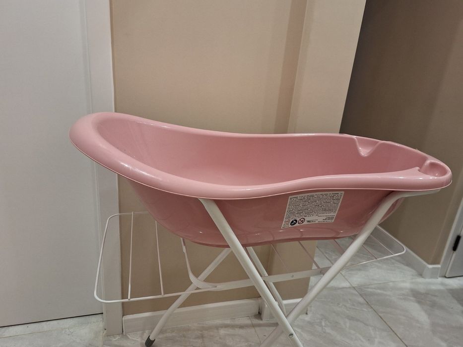 Бебешка вана/ ваничка със стойка и сушилник