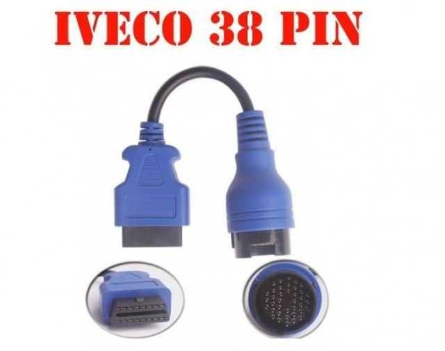Cablu OBD albastru diagnoza auto Iveco Daily- 38 pini